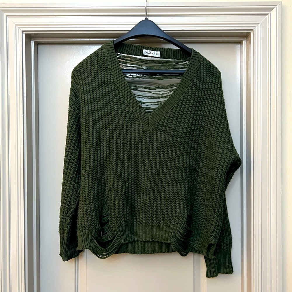 Distressed Sweater